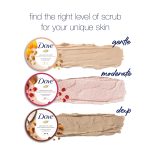 DOVE EXFOLIATING BODY COLLOIDAL OATMEAL AND CALENDULA OIL