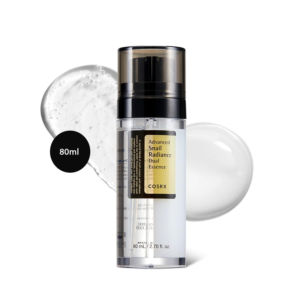 COSRX Advanced Snail Radiance Dual Essence – 80ml
