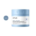 Anua Birch Moisture Boosting Pad in a light blue container with flip-top lid, 70 pads.