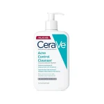 CeraVe Acne Control Cleanser pump bottle with 2% salicylic acid.