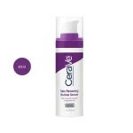CeraVe Skin Renewing Retinol Serum 30ml white bottle with purple pump and branding.