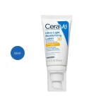CeraVe Ultra-Light SPF 30 Moisturizing Lotion for oily skin in a 52ml tube with matte finish.