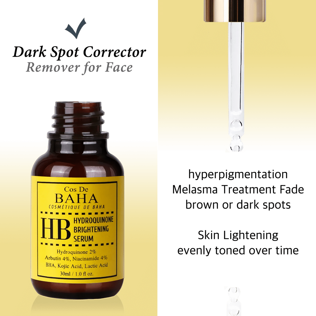 Cos De BAHA 2% Hydroquinone Brightening Serum (HB) (30 ml) - Image 2