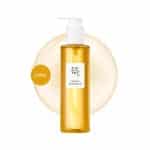 Beauty of Joseon Ginseng Cleansing Oil in a 210ml clear bottle with white pump.