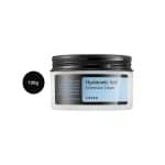 COSRX Hyaluronic Acid Intensive Cream in a 100g white jar with black lid and blue label.