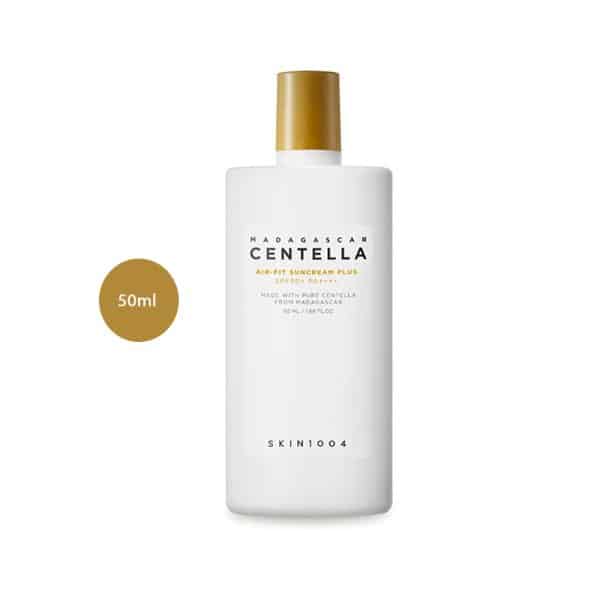 SKIN1004 Madagascar Centella Air Fit Suncream SPF50+ 50ml bottle on a clean white background.