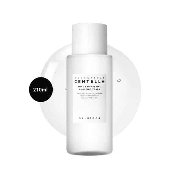 SKIN1004 Madagascar Centella Tone Brightening Boosting Toner 210ml bottle.