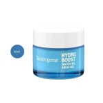 Neutrogena Hydro Boost Water Gel 50ml blue jar with a white lid on a white background.