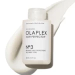 Olaplex N°.3 Hair Perfector white semi-translucent bottle with black text.