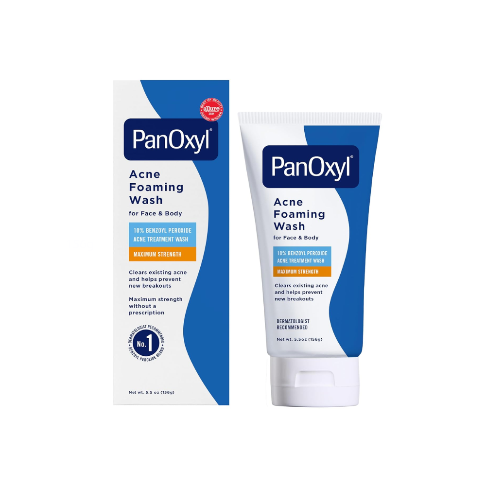 PanOxyl 10% Benzoyl Peroxide Acne Foaming Wash
