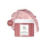 Beauty of Joseon Red Bean Refreshing Pore Mask in a 140ml mauve-pink jar with white lid.