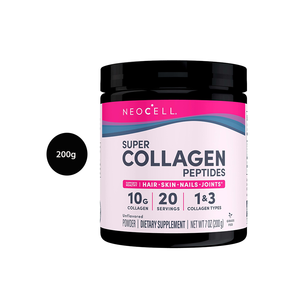 Super Collagen Peptides Powder (200g) NeoCell Super Collagen Peptides Powder – 200g