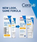 CeraVe Ultra Light Moisturizing Lotion SPF30 (52ml) - Image 3