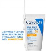 CeraVe Ultra Light Moisturizing Lotion SPF30 (52ml) - Image 4