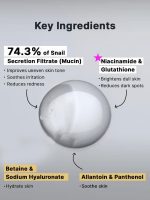 COSRX Advanced Snail Radiance Dual Essence (80ml) - Image 4