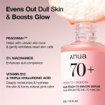 Anua Peach 70% Niacinamide Serum (30ml) - Image 3