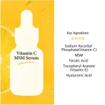 Cos De BAHA Vitamin C Facial Serum with MSM (VM) (30 ml) - Image 2