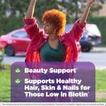 Natrol Beauty Biotin 10,000Mcg 4X Faster Dissolve (250 Tablets) - Image 5