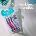 Gillette Venus Colors 3 Disposable Razors (4 in Pack of 1) - Image 6
