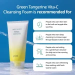 Goodal Green Tangerine Vita C Cleansing Foam (150 ml) - Image 3