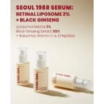 K-Secret Seoul 1988 Serum: Retinal Liposome 2% + Black Ginseng (30 ml) - Image 2