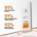La Roche Posay Anthelios Ultra Light Fluid Facial Sunscreen SPF60 50ml - Image 5