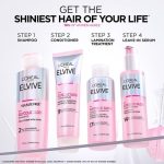 L'Oréal Paris Elvive Glycolic Gloss Leave-In Serum for Dull Hair (200 ml), - Image 6