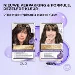 L'Oréal Paris New & Improved Excellence Cool Creme Permanent Hair Dye 4.11 Ultra Ash Brown - Image 4