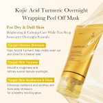 medicube Kojic Acid Turmeric Night Wrapping Mask (75ml) - Image 4