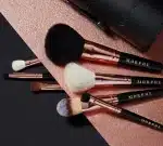 Morphe Rose Bae Face and Eye 7 Brush Set with Case New In Box 100% Authentic - Image 2