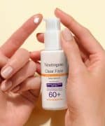 Neutrogena Clear Face Serum Sunscreen with Green Tea SPF60+ (50 ml) - Image 3