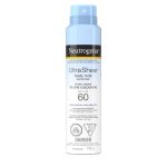 Neutrogena Ultra Sheer Lightweight Body Mist Sunscreen Spray SPF100+ (141 g) - Image 4
