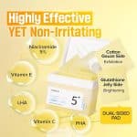 numbuzin No.5 Vitamin-Niacinamide Concentrated Pad (70pads) - Image 4