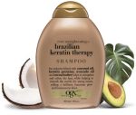 OGX Brazilian Keratin Therapy Shampoo for Shiny Hair Sulfate-Free (UK) (385 ml) - Image 4
