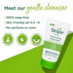 Simple Kind to Skin Moisturising Facial Wash (150ml) - Image 6