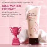 THE FACE SHOP Rice Water Bright Cleansing Foam (150 ml) - Image 2