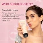 THE FACE SHOP Rice Water Bright Cleansing Foam (150 ml) - Image 4