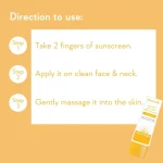 WishCare 2% Vitamin C Pure Glow Milk Sunscreen SPF50+ PA++++ (50 g) - Image 3