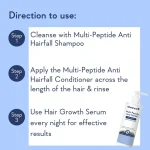 WishCare Multi-Peptide Anti Hairfall Shampoo (250 ml) - Image 3