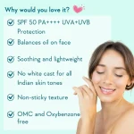 WishCare Niacinamide Oil Balance Fluid Sunscreen SPF50+ PA++++ (50 g) - Image 6