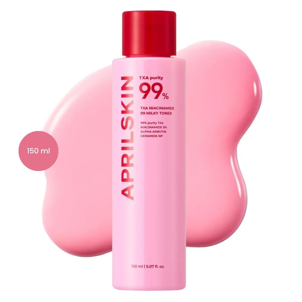 APRILSKIN TXA+niacinamide 99 Pink Milky Toner (150 ml) APS-TON-0006 APRILSKIN TXA+niacinamide 99 Pink Milky Toner (150 ml) - Image 1