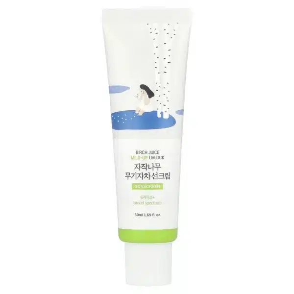 Round Lab Birch Juice Mild-Up Sunscreen 50ml tube