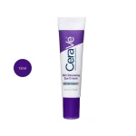 CeraVe Skin Renewing Eye Cream 15ml white tube with purple accents and cap.