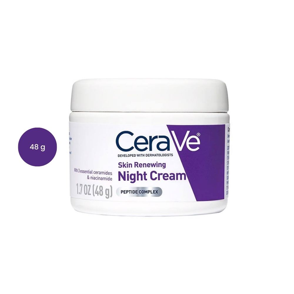 CeraVe Skin Renewing Night Cream (48 g) CRV-NTC-0018 CeraVe Skin Renewing Night Cream (48g) - Image 1