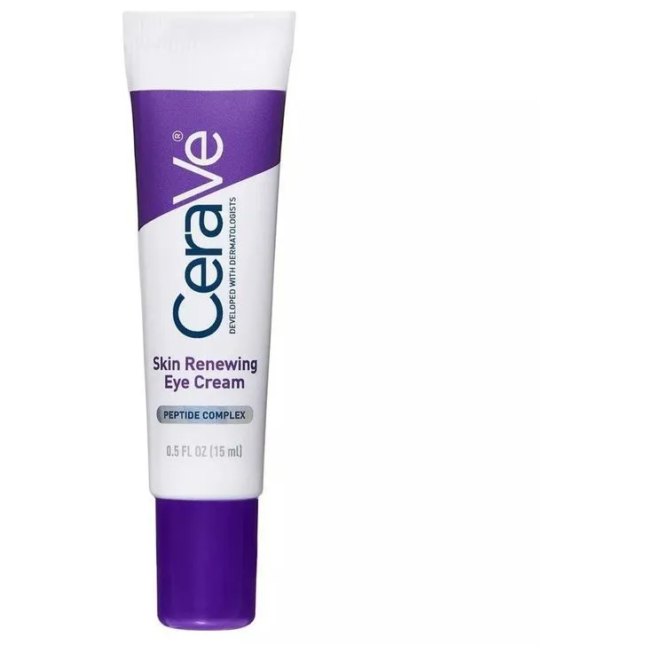 cerave eye cream with white background