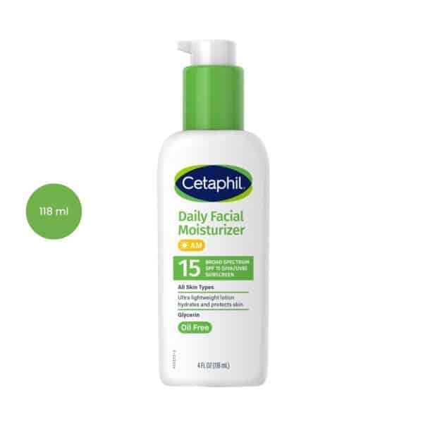 Cetaphil Daily Facial Moisturizer SPF15 (118 ml)