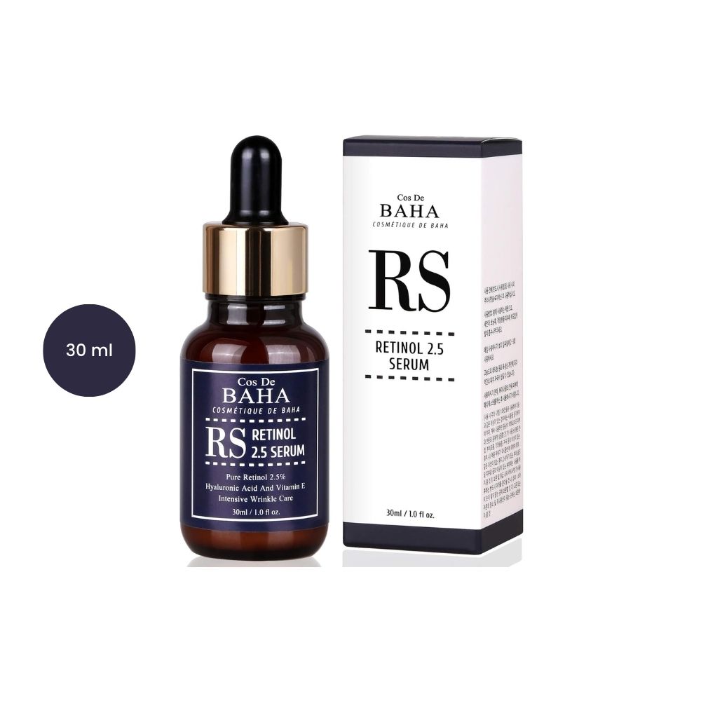 Cos De BAHA Retinol 2.5% Serum (RS) (30 ml) CDB-SRM-0003 Cos De BAHA Retinol 2.5% Serum (RS) (30 ml) - Image 1