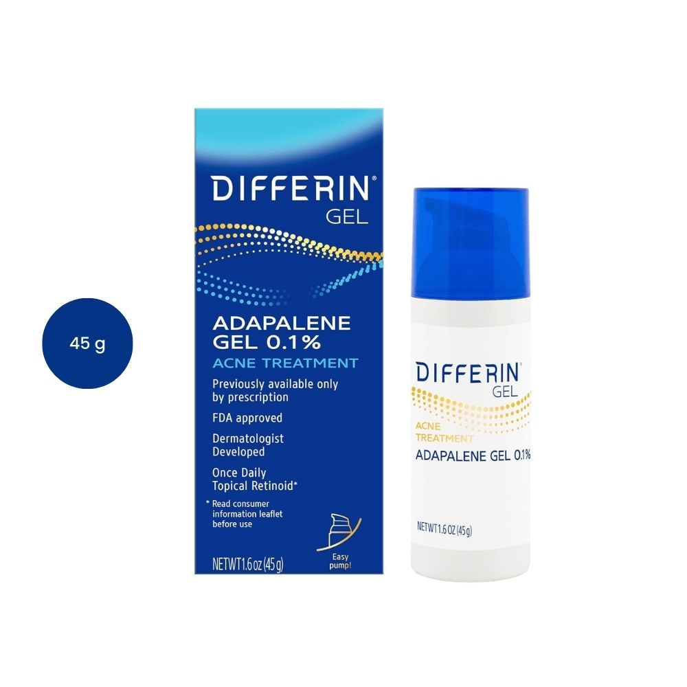 Differin Gel Acne Treatment (Tube) (45 g) DIF-MDG-0001 Differin Gel Acne Treatment - 45g (TUBE) - Image 1
