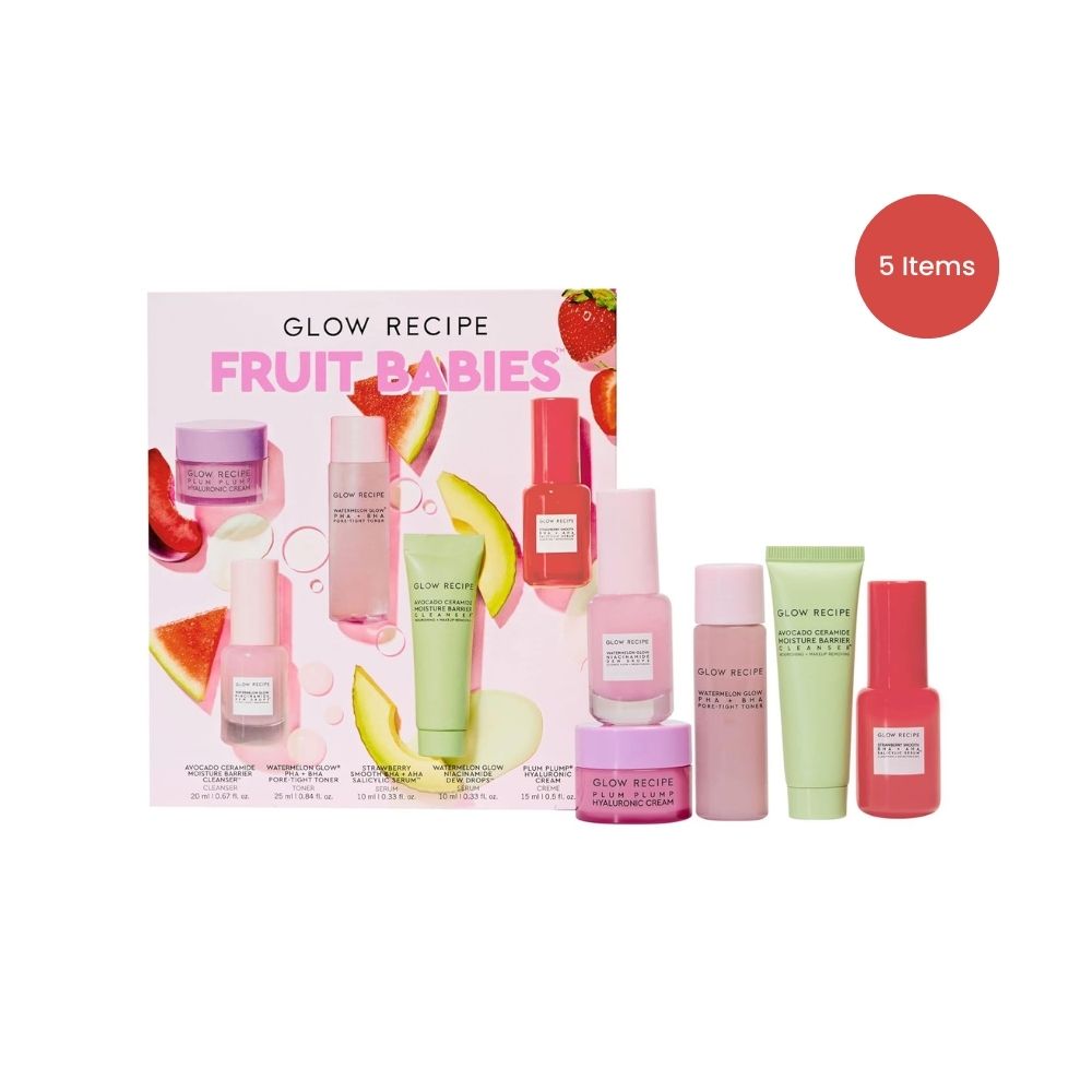 Glow Recipe Fruit Babies Glow & Soothe Bestsellers Kit GLR-KIT-0009 Glow Recipe Fruit Babies Glow & Soothe Bestsellers Kit - Image 1