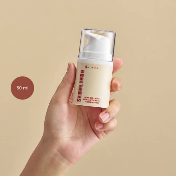 K-Secret Seoul 1988 Cream : Retinal Liposome 1% + Fermented Rice (50 ml)